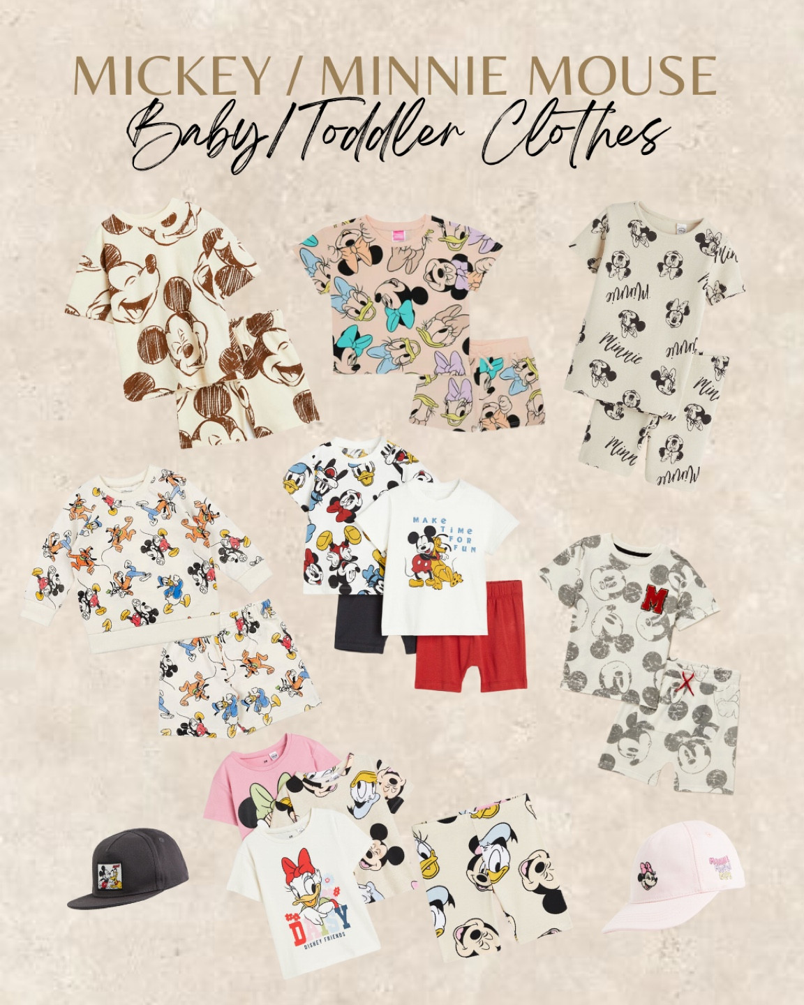 Minnie Mouse and Mickey Mouse toddler and baby clothing that’s actually SO cute and aesthetically pleasing!

Disney, Mickey Mouse, Minnie Mouse, H&M, Zara, Amazon, Walmart Finds. 

#LTKkids #LTKfamily #LTKbaby