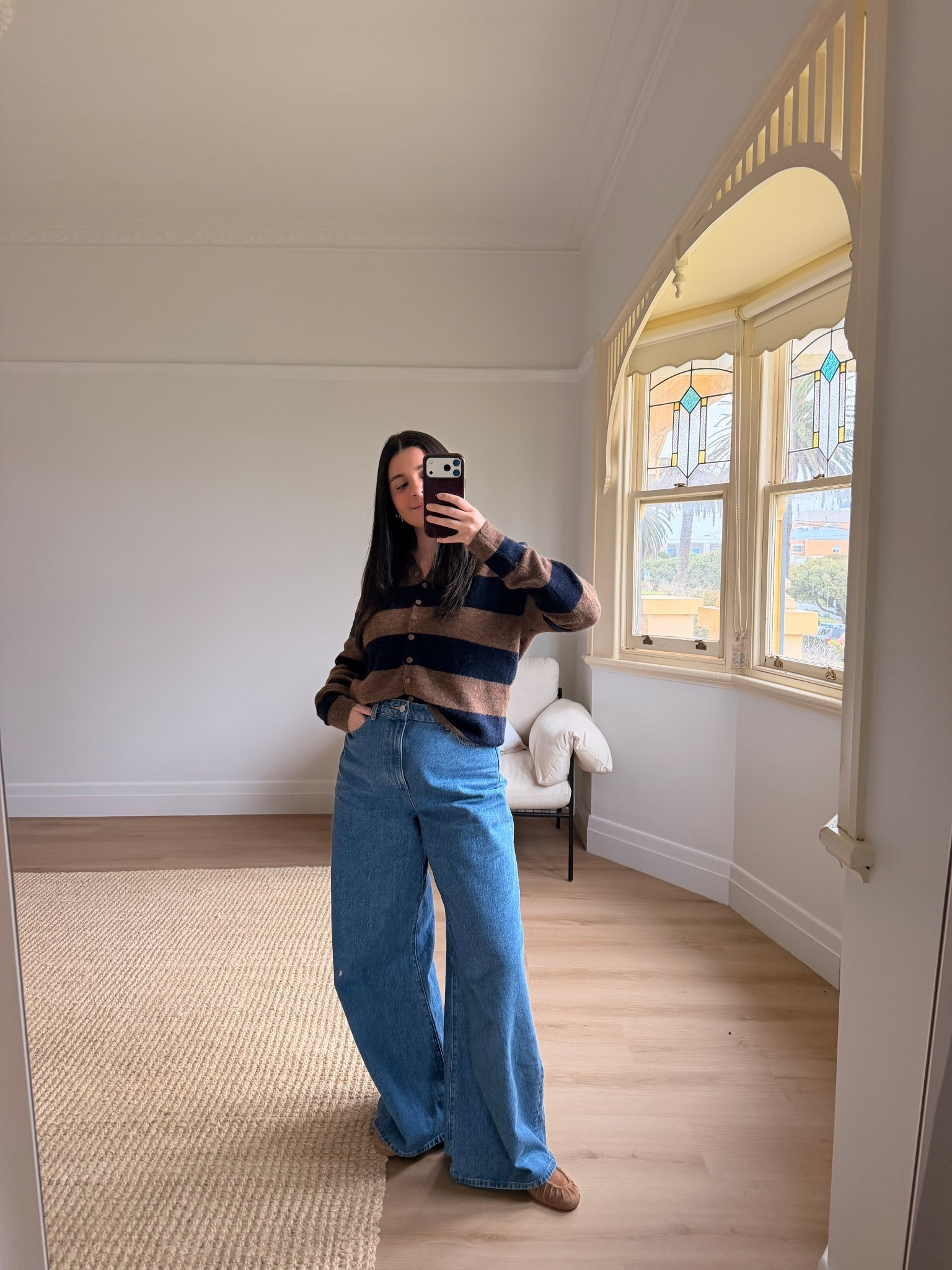 Striped knitted sweaters & my favourite jeans xx (size down in the denim jeans) 

#LTKaustralia