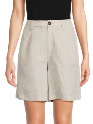 Saks Fifth Avenue 100% Linen Wide-Leg DressShorts on SALE | Saks OFF 5TH | Saks Fifth Avenue OFF 5TH