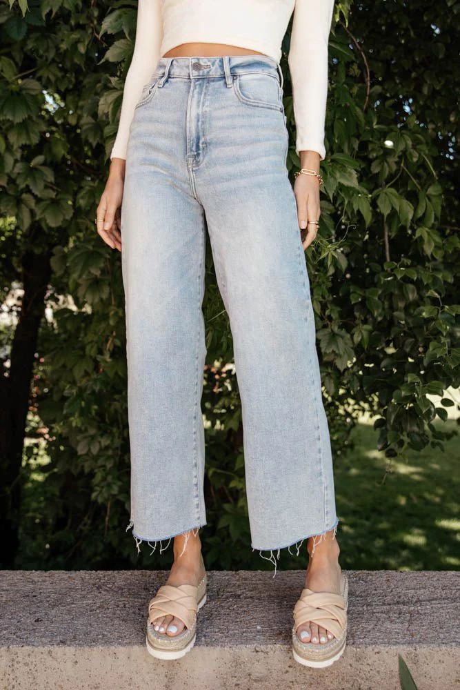 Colette Wide Leg Jeans | Bohme
