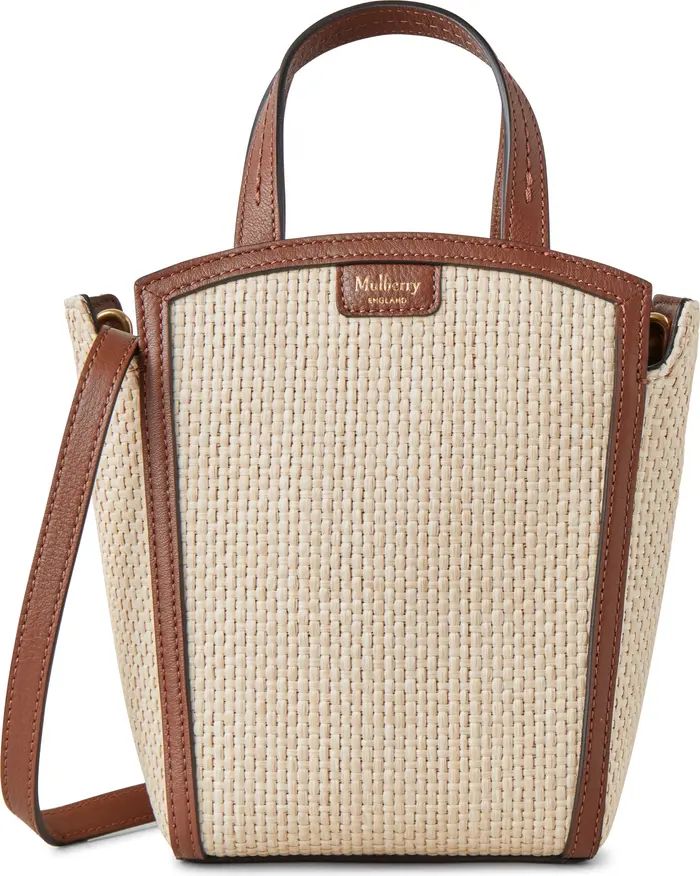 Mulberry Mini Clovelly Raffia Tote | Nordstrom | Nordstrom
