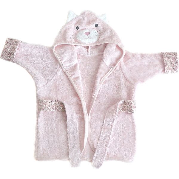 Baby Bath Robe, Kitty | Maisonette