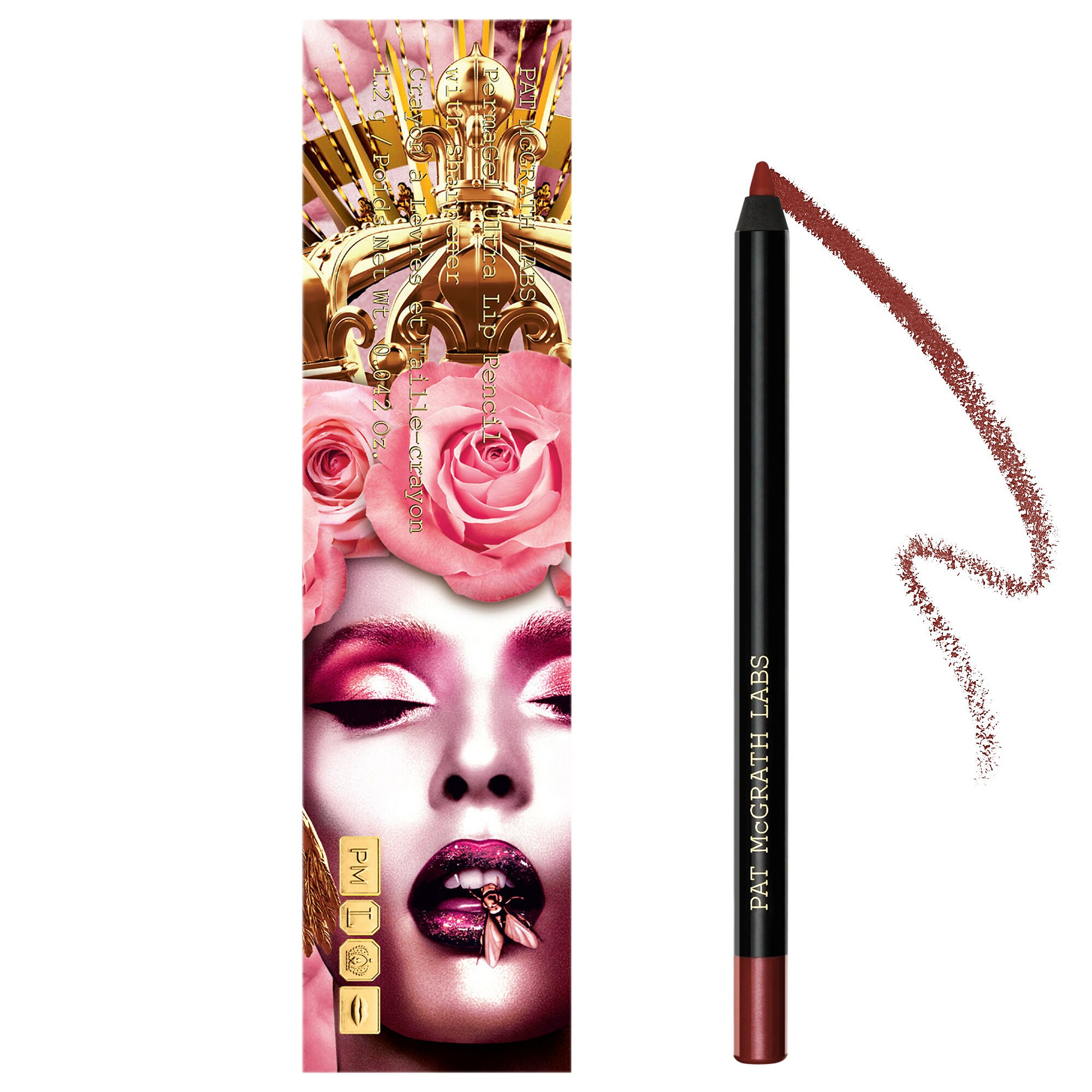 PAT McGRATH LABS Permagel Ultra Lip Pencil - Divine Rose Collection Suburbia 0.042 oz/ 1.2 g | Sephora (US)