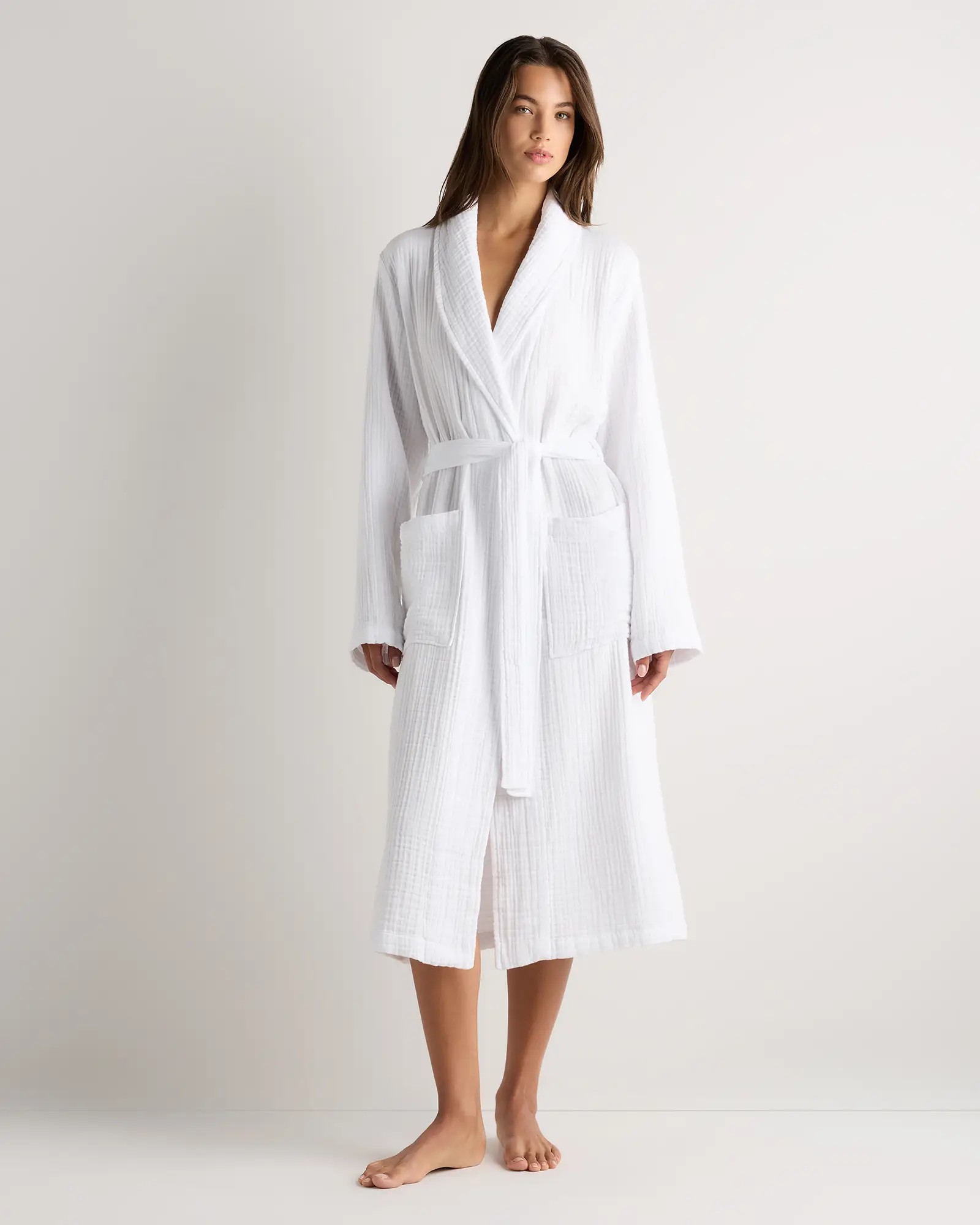 Soft Layered Turkish Cotton Robe | Quince