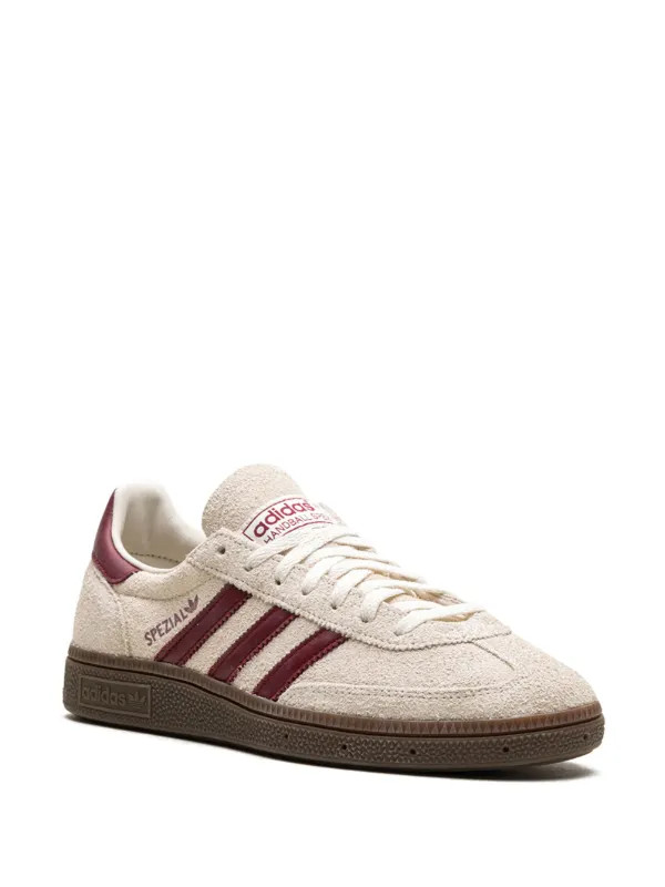 Adidas Handball Spezial "Off White/Collegiate Burgundy" Sneakers | White | FARFETCH UK | Farfetch Global