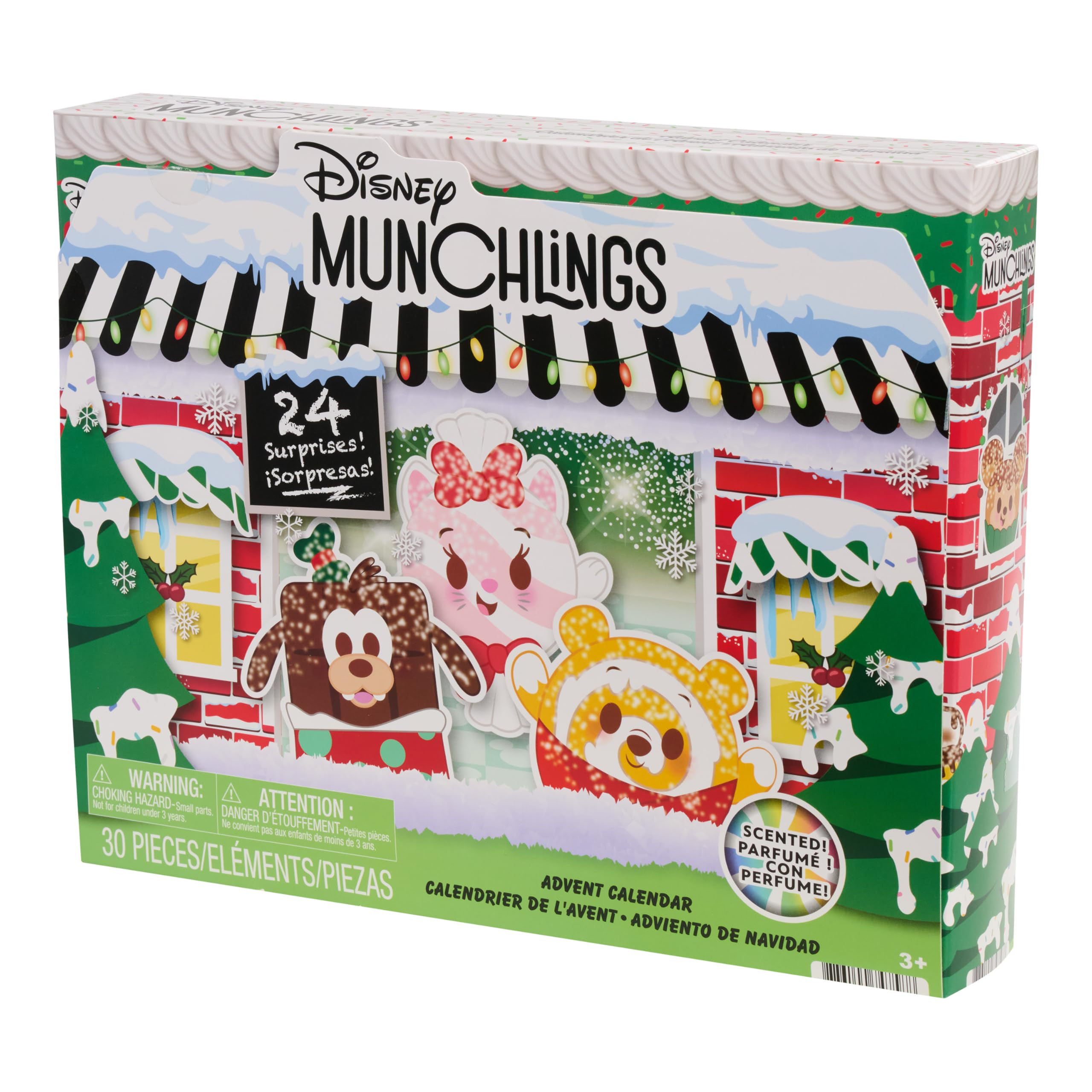Disney Munchlings Advent Calendar with Color Change and Scented Figures, 31-pieces | Amazon (US)