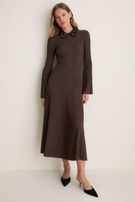 Chocolate Black Mazie Midi Dress | Tuckernuck (US)