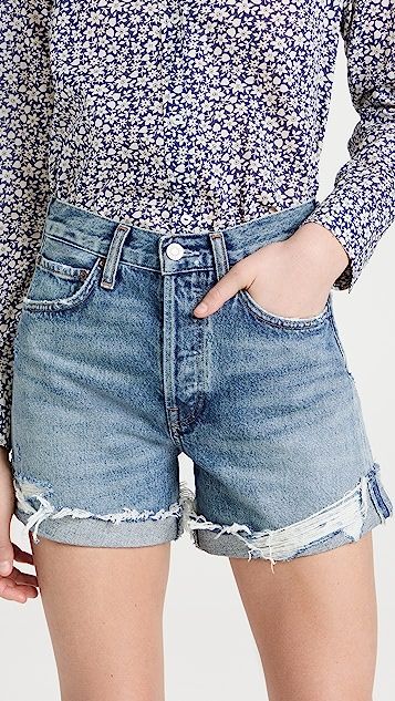 Parker Long Vintage Shorts With Cuff | Shopbop