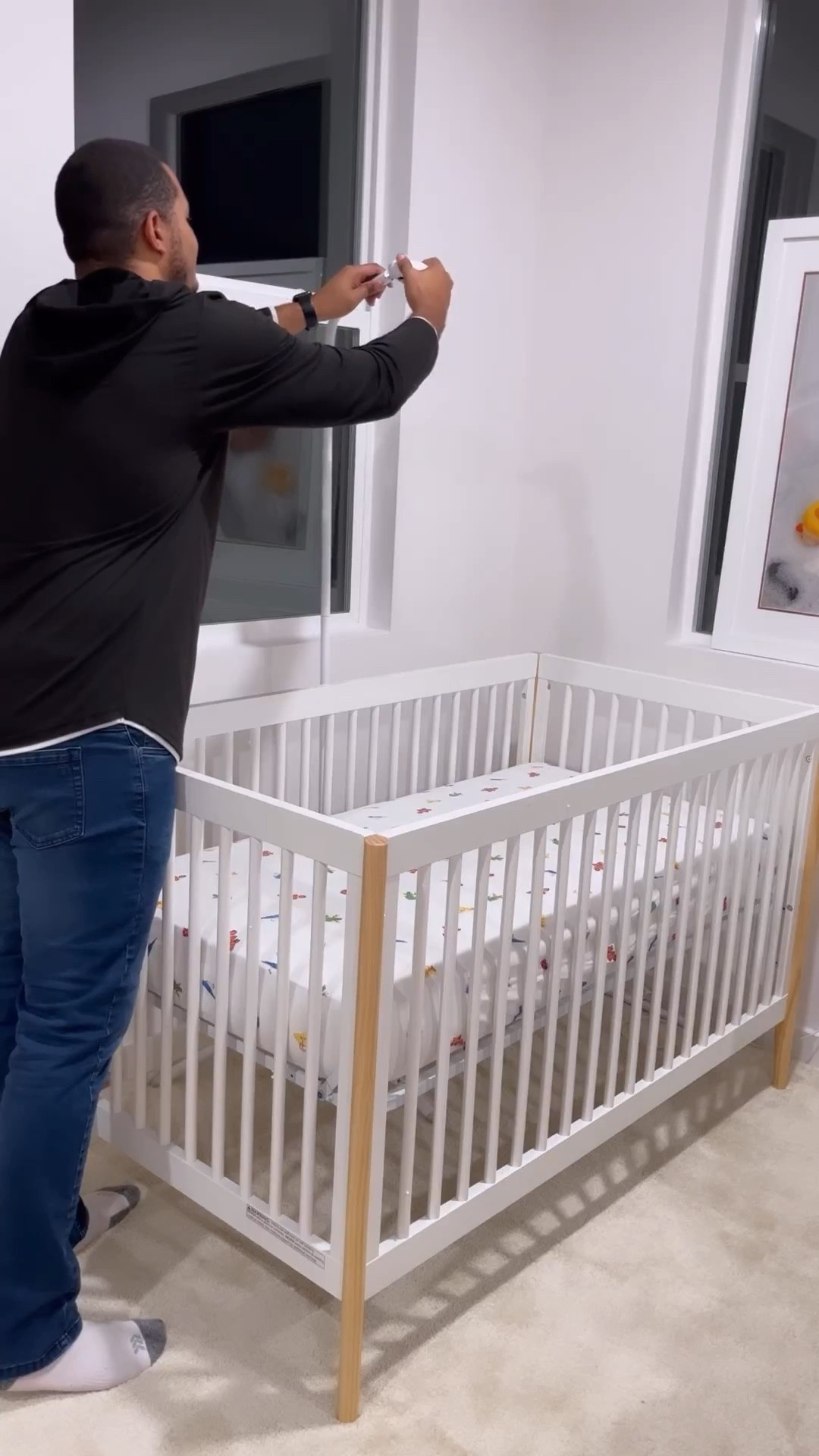 Transitioning from bassinet to crib! Purchased from #Walmart #DeltaChildren #Nanit #babymonitor #parents #babycrib

#LTKbaby #LTKFind #LTKfamily