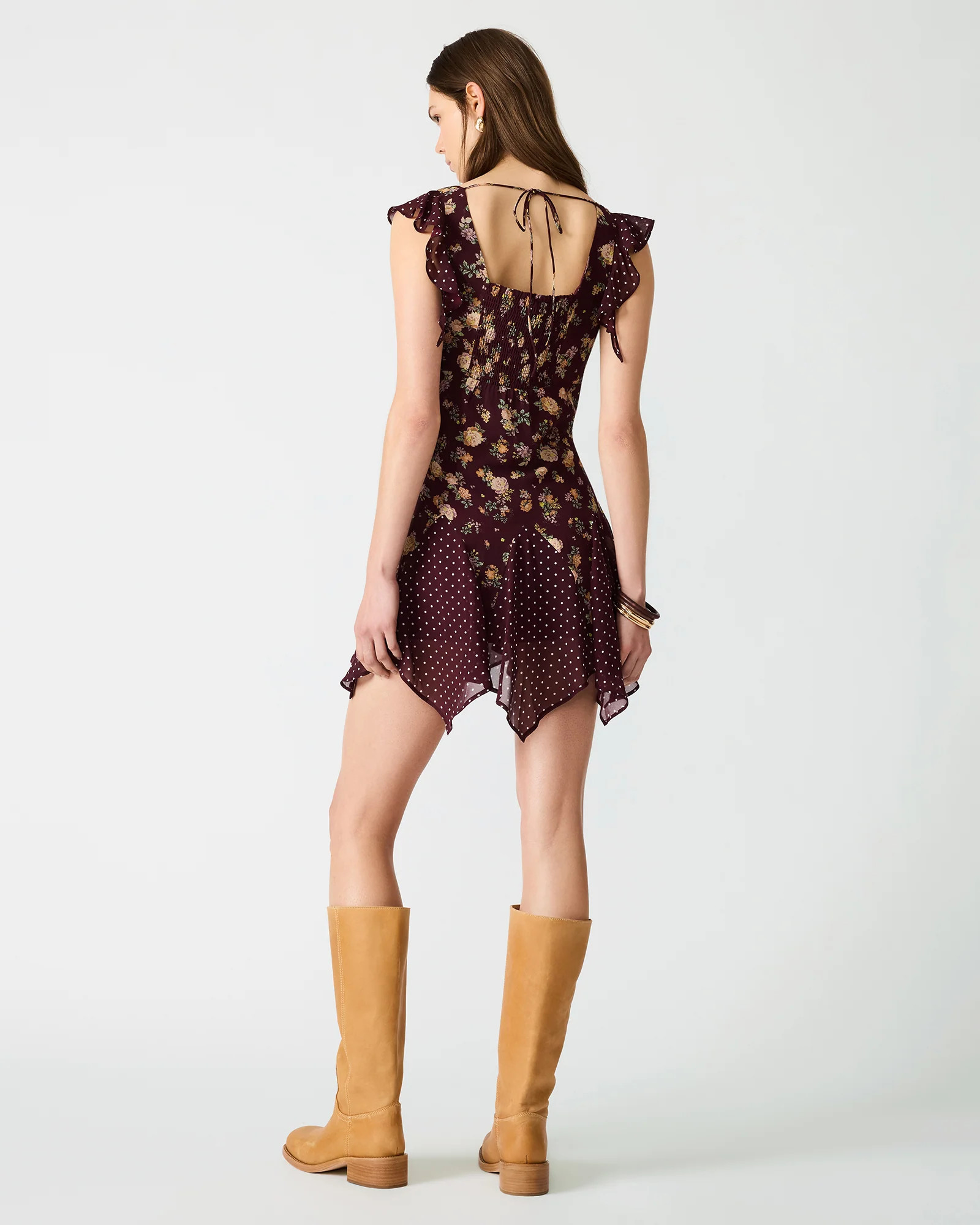 TANISHA Port Flowy Sleeveless Women's Mini Dress | Steve Madden (US)