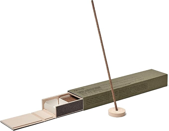 Aesop Kagerou Aromatique Incense | Earthy & Smoky Vetiver Scent | Includes Kanuma Pumice Holder |... | Amazon (US)