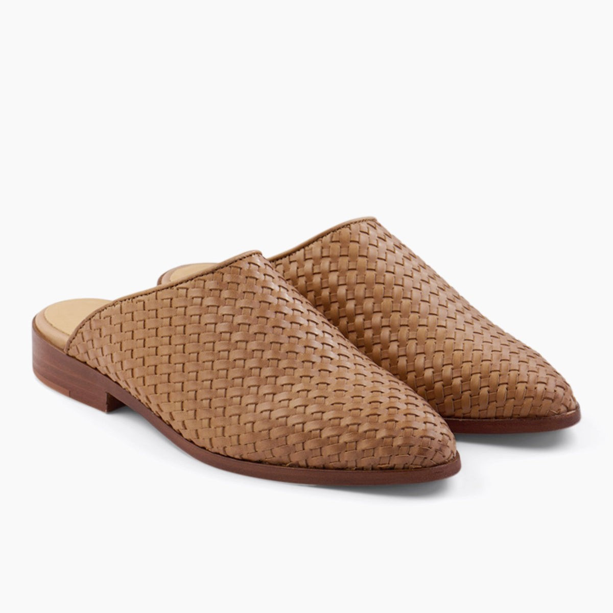Ama Woven Mule Woven Almond | Nisolo