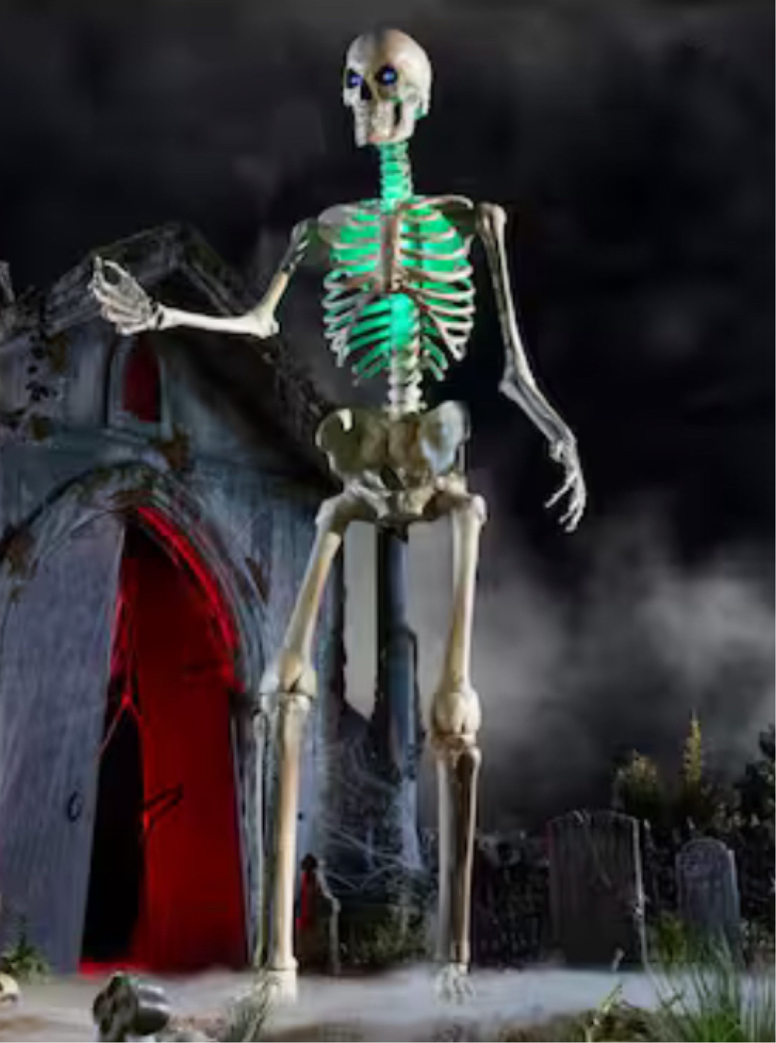 12ft Home Depot Skelly lighting kit back in stock! 

#LTKFallSale #LTKHome #LTKSeasonal