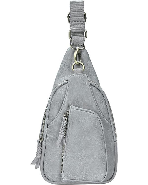 MMS Brands Antik Kraft - The Tasha Soft Vegan Leather Crossbody Sling Backpack Purse for Women | Amazon (US)