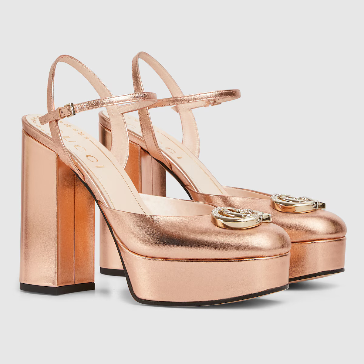 Women's platform pump with Double G | Gucci (US)