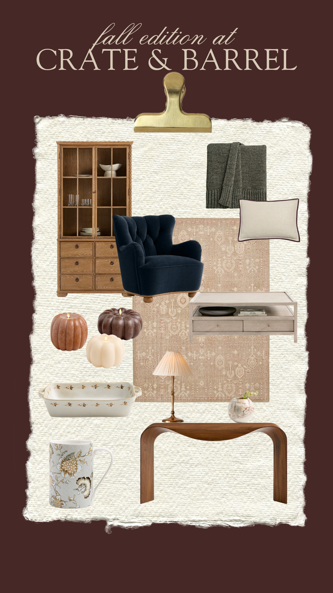 What we are loving this fall at Crate & Barrel! 

 #LTKSeasonal #LTKHome