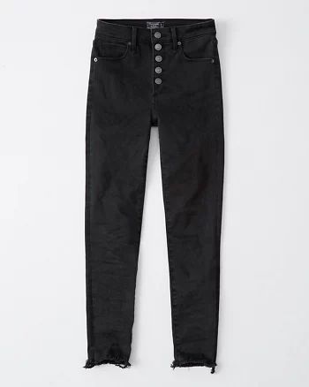 High Rise Ankle Jeans | Abercrombie & Fitch US & UK