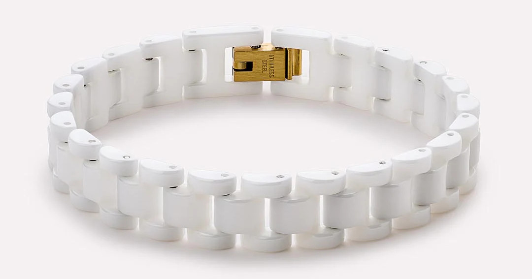 Watch Strap Bracelet - Ora Ceramic | Ana Luisa