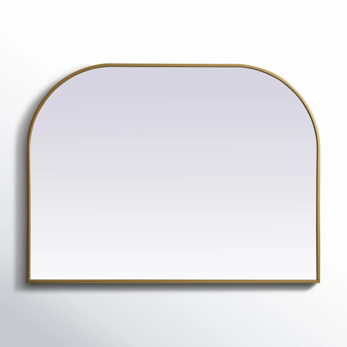 Sabine Metal Wide Arch Wall Mirror | Wayfair North America
