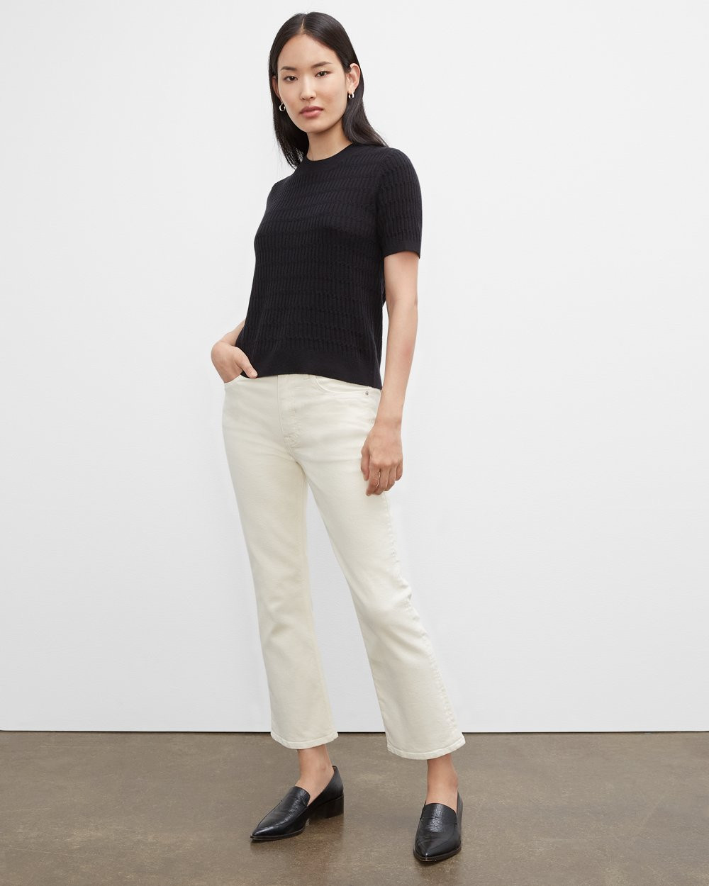 Kick Crop Jeans | Club Monaco (Global)