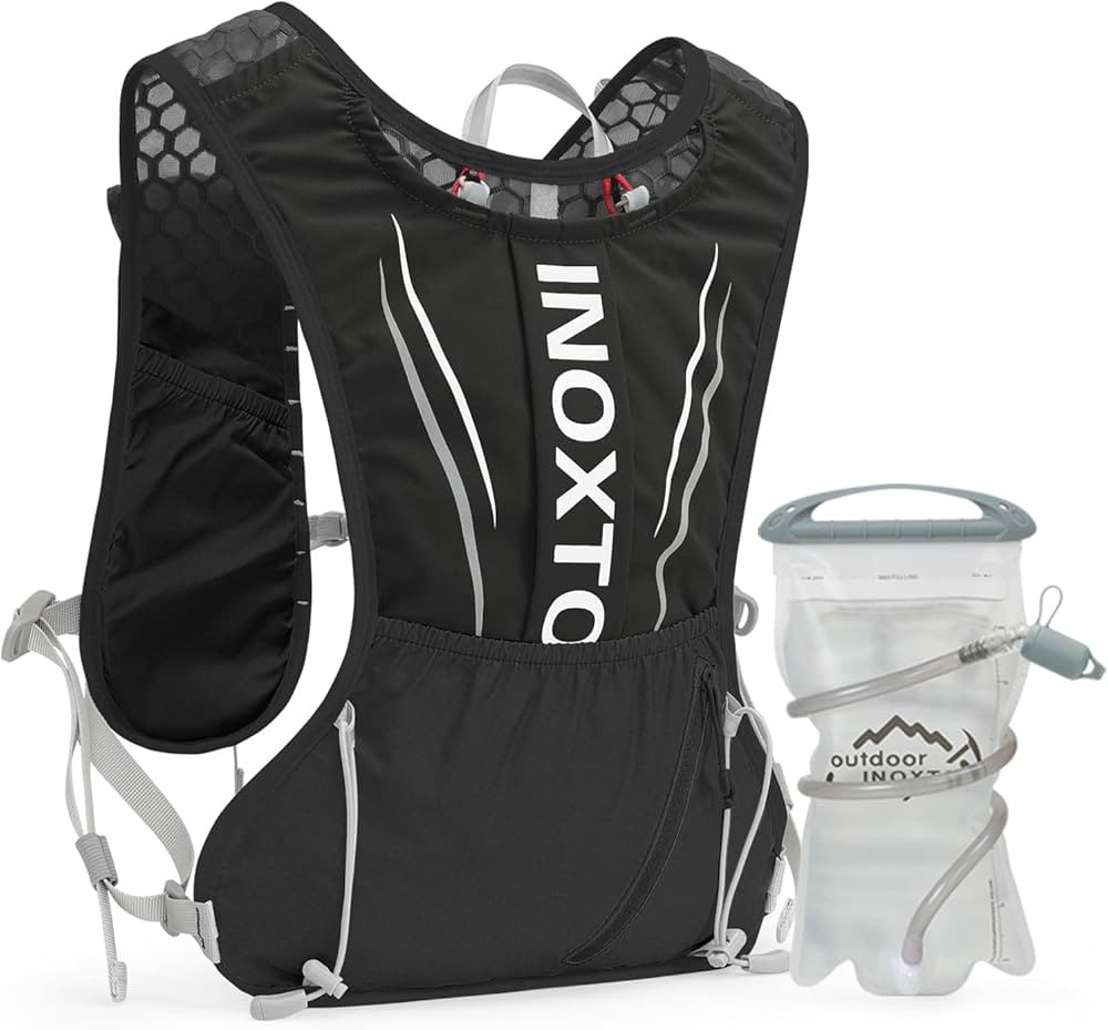 IX INOXTO Running Hydration Vest for Men Women Water Backpack for Running 3L Running Hydration Pa... | Amazon (US)
