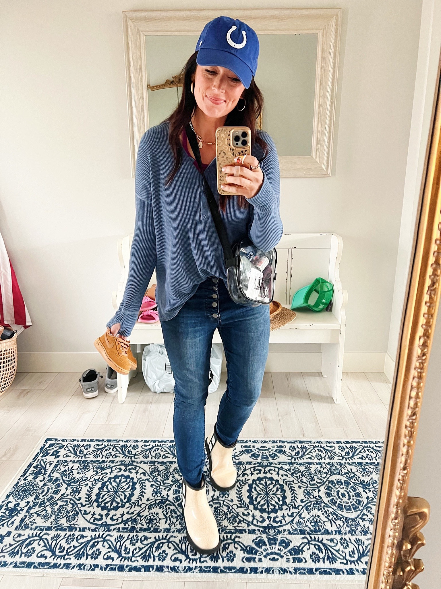 One of my all time favorite Aerie shirts! 25% off with code 
AERIELTK25 
In my true size small 

#LTKSeasonal #LTKsalealert #LTKfindsunder50