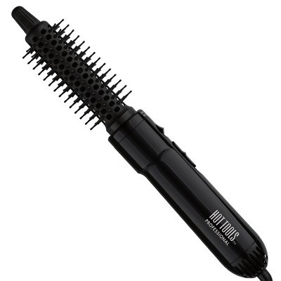 Hot Tools Pro Artist Hot Air Styling Brush | Style, Curl and Touch Ups (1" Barrel ) Black - Tangle-Free Hot Air Brush Iron - Model HT1574 | Target