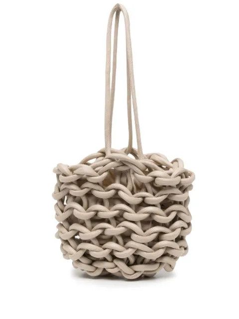 Julia interwoven shoulder bag | Farfetch Global