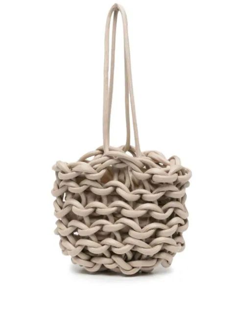 Julia interwoven shoulder bag | Farfetch Global