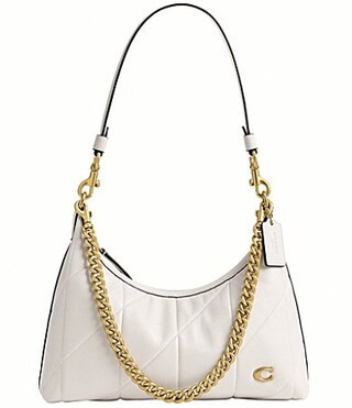 COACH Juliet 25 Quilted Shoulder Bag - Chalk | Dillard's
