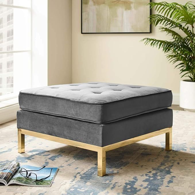 Modway Loft Velvet Ottoman Dealsfordays sale alert home finds luxe home design home essentials | Amazon (US)