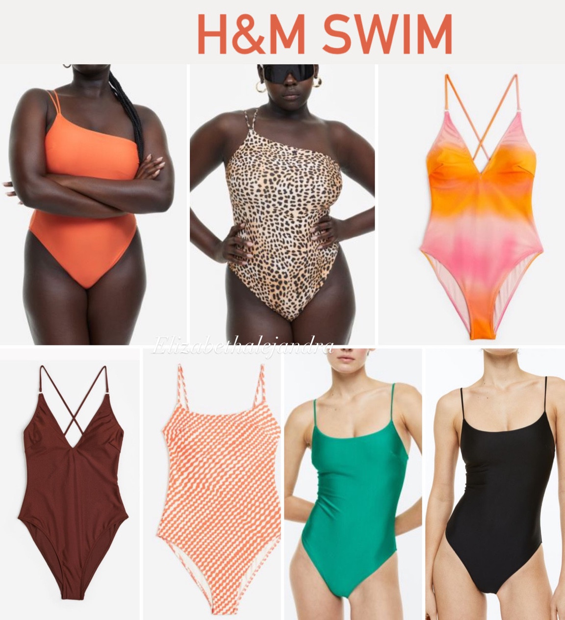 H and m outlet swim suits