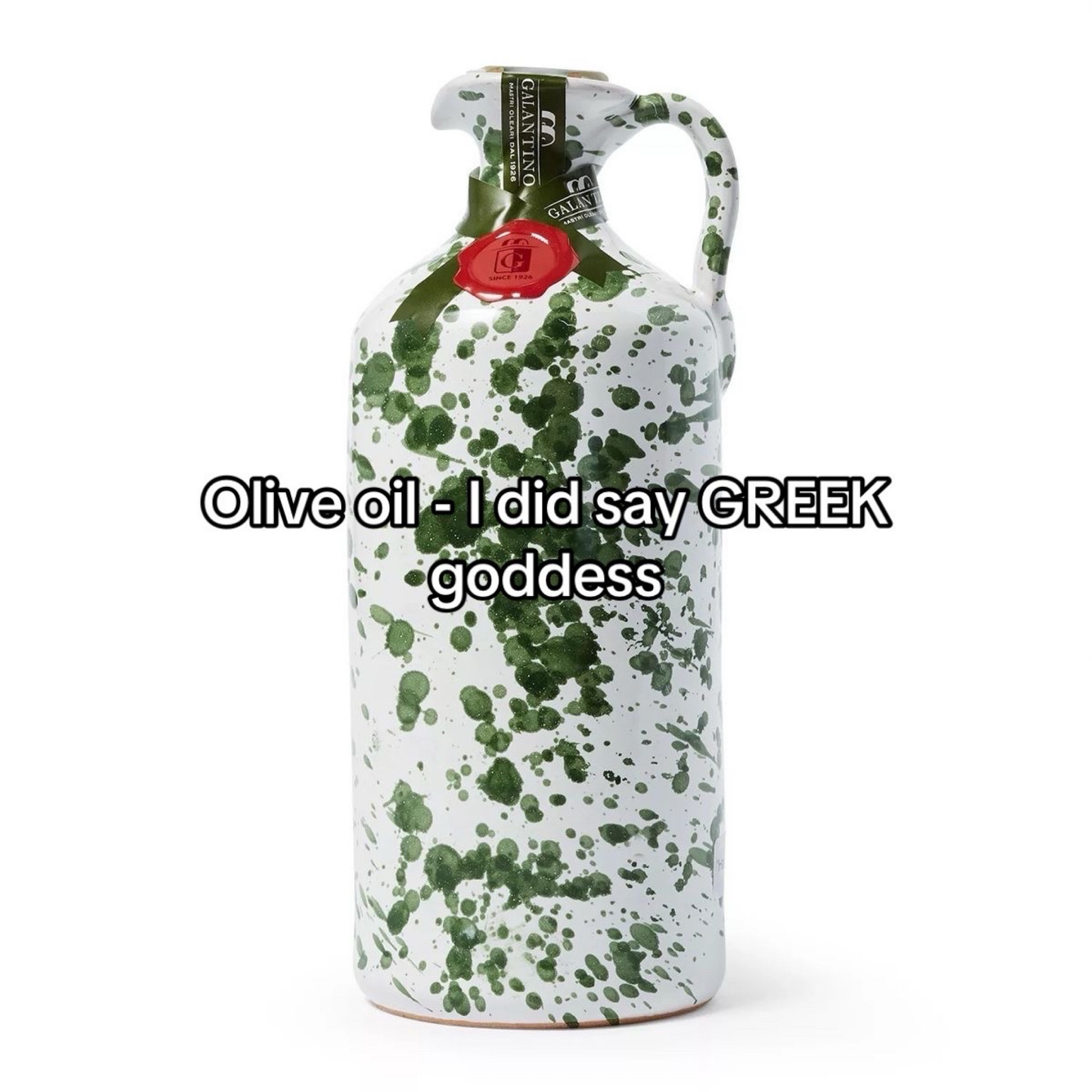 Splatteware
Gift idea 
Splatter olive oil 

#LTKHome
