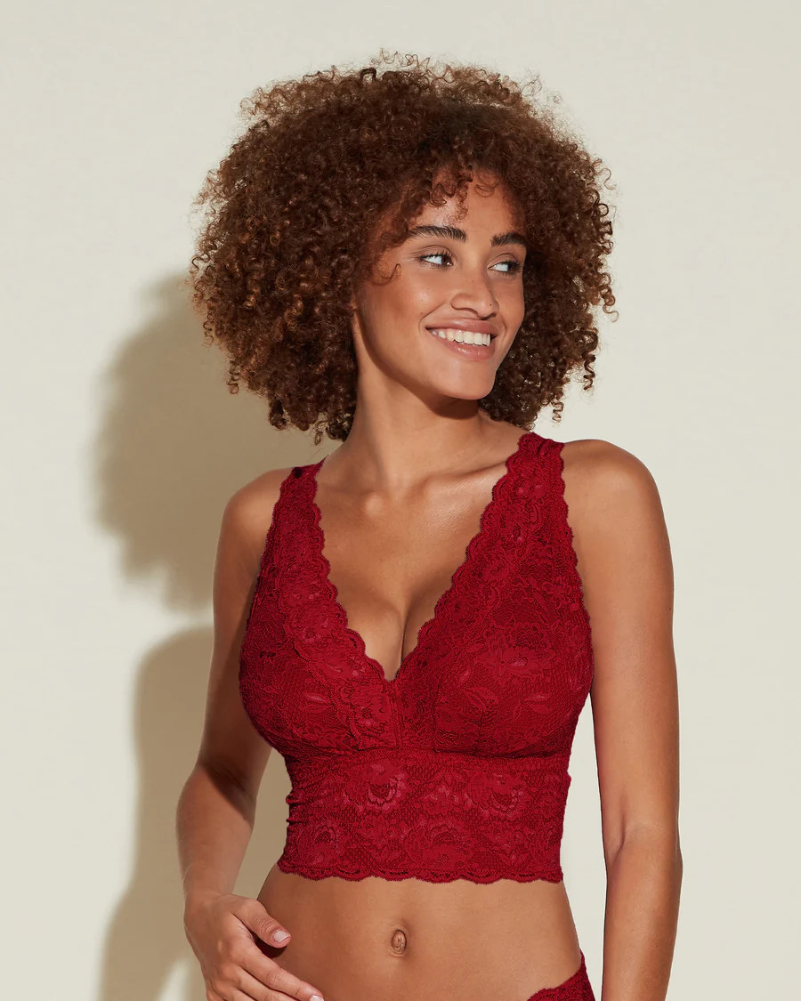 Curvy Plungie Longline Bralette | Cosabella