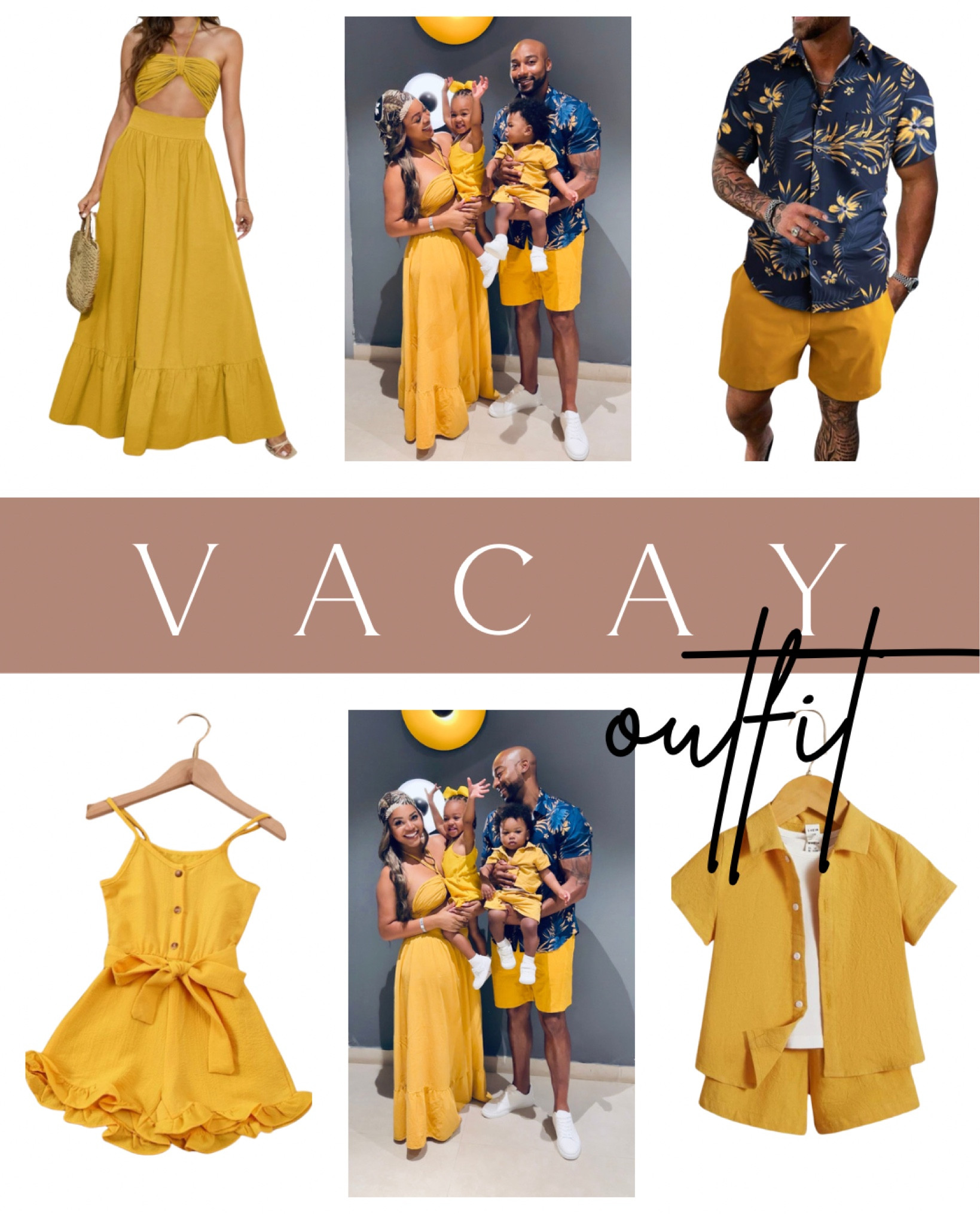 We love to match and/or coordinate on our family outings! This yellow island feel was perfect for Jamaica. 

#LTKtravel #LTKkids #LTKfamily