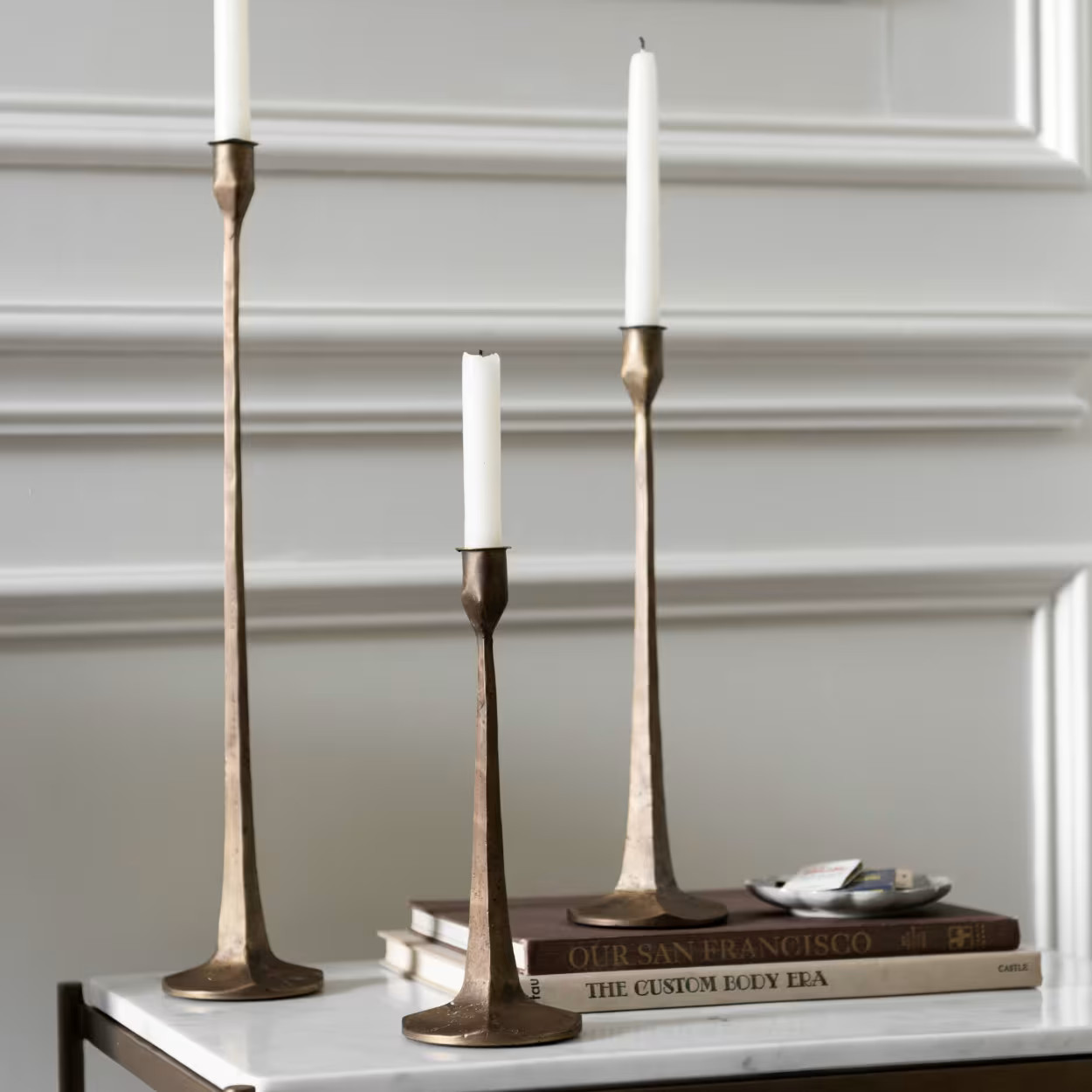 Antique Brass Gatecrest | Magnolia