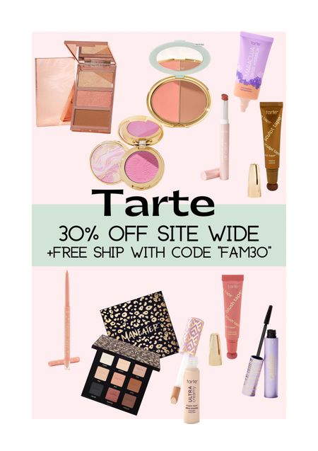 Tarts cosmetics sale. You can’t go wrong with anything. My every day mascara lights camera action 
Lip gloss color hibiscus 
lip liner color mauve
Blush shade energy 
Bronzer shade soft bronze 

#LTKbeauty #LTKunder50 #LTKsalealert
