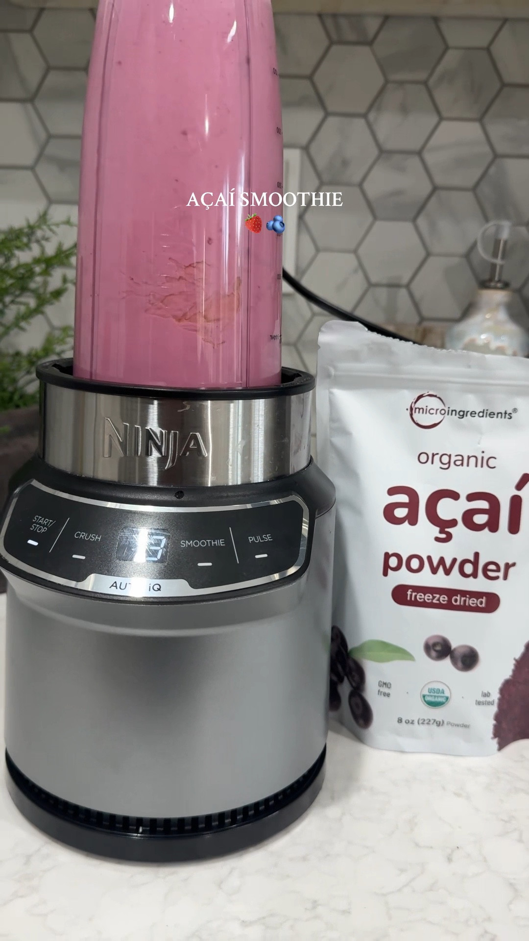 Great way to get in your daily antioxidants and so much more. #AcaiSmoothie

#LTKfitnessgoals #LTKHome #LTKfoodie