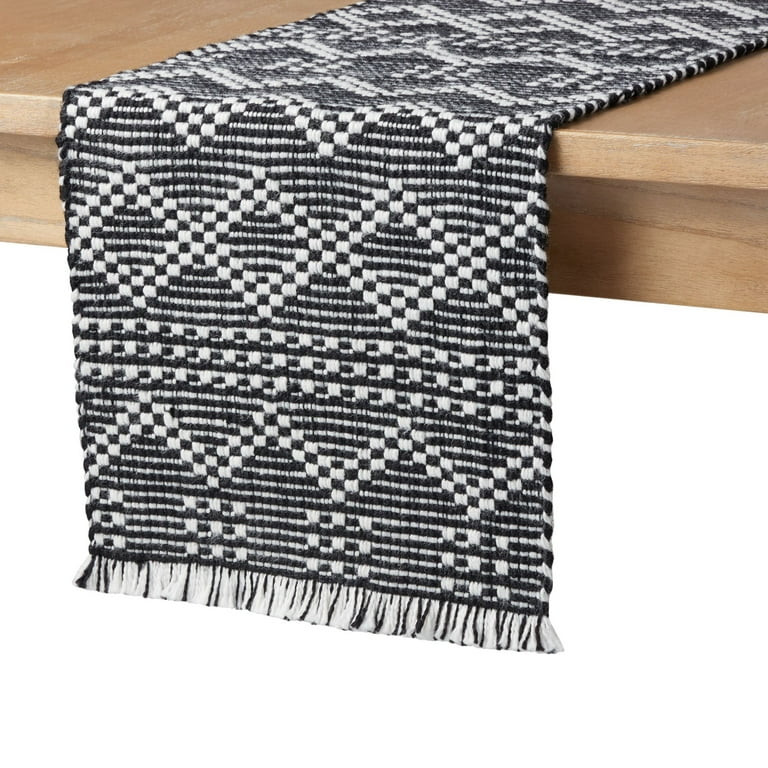 Better Homes & Garden Wisteria Runner, Black, 14"W x 72"L | Walmart (US)