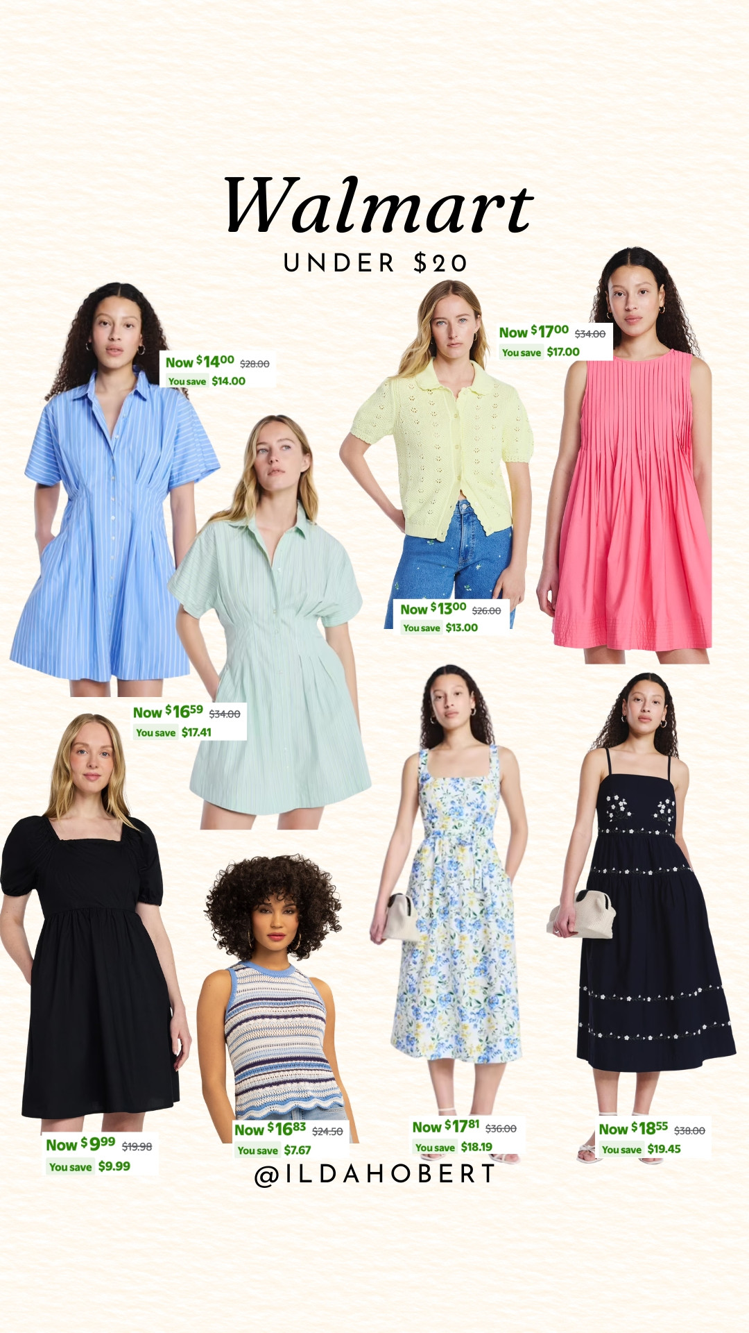 Walmart finds under $20!! So many cute summer pieces marked down right now 🙌🏼 Perfect for easy outfits, vacation, church, brunch, or everyday wear!!

#LTKootd #LTKSeasonal #LTKSaleAlert