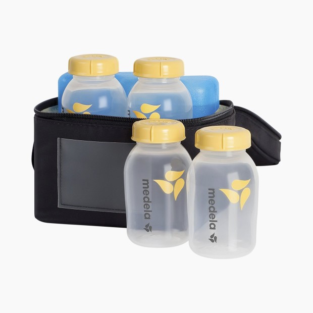 Medela Breastmilk Cooler Set Size 5.5"" x 6.75"" x 6.75 | Babylist