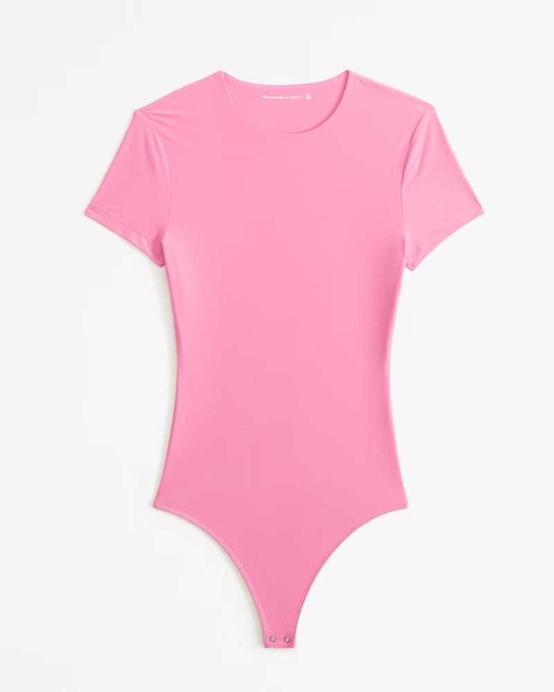 Soft Matte Seamless Tee Bodysuit | Abercrombie & Fitch (US)
