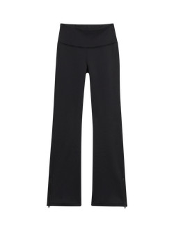 High-Waisted UltraCoze Fleece-Lined Flare Leggings for Women | Old Navy (US)