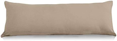 Cotton Delight Body Pillow Cover Pillowcase 20 x 54 Zipper Closure Taupe 1pc Body Pillowcase 100%... | Amazon (US)