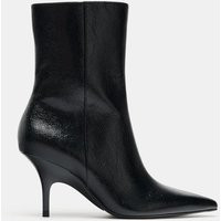 Stiefelette Mit Craquelé-Effekt | Zara DE
