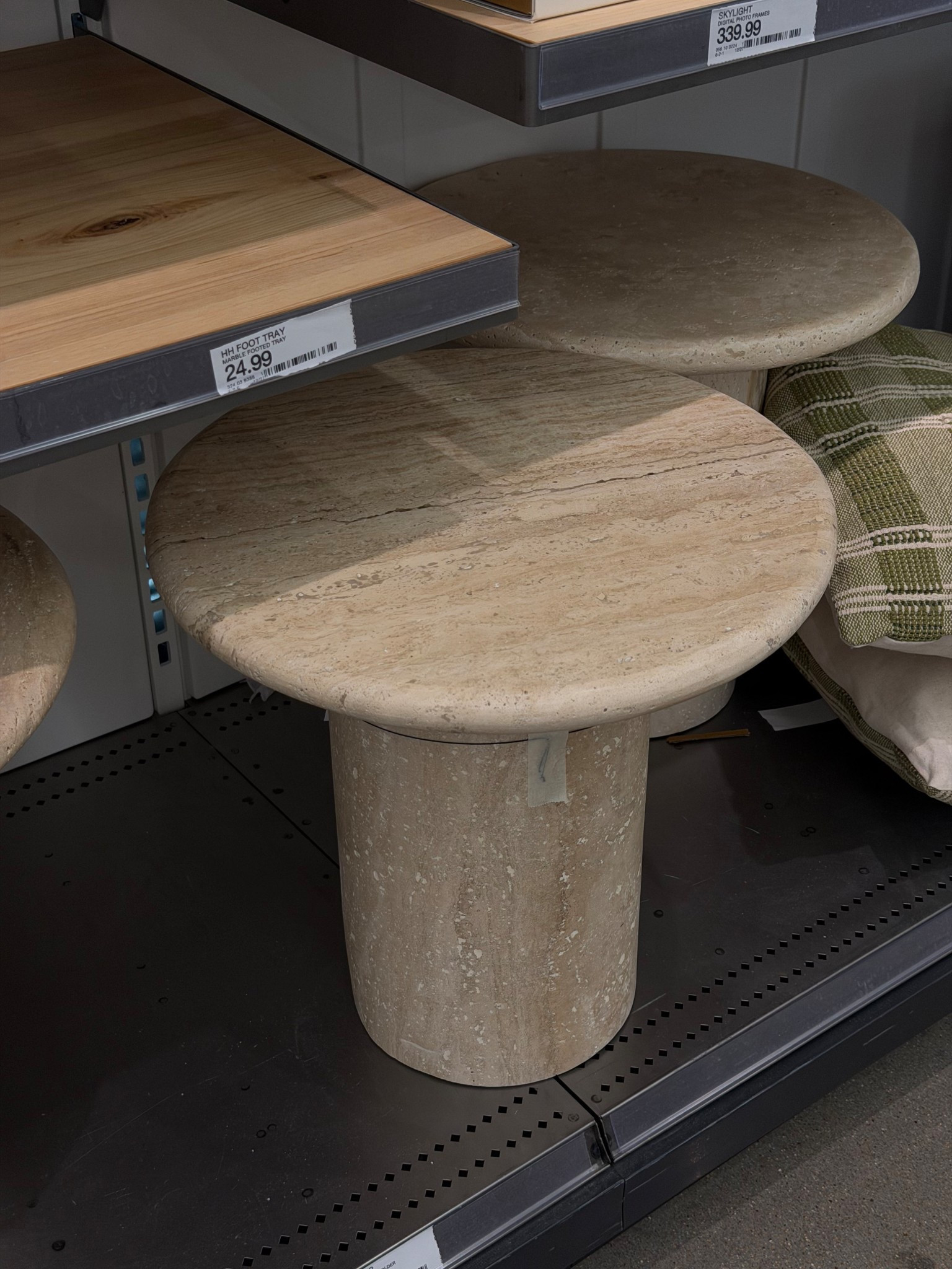 Natural marble accent and side table - new at target find- home finds 

#LTKFindsUnder100 #LTKSaleAlert #LTKHome