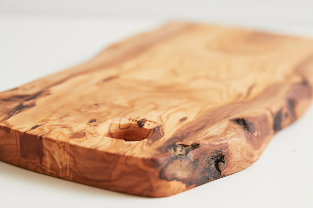 Verve Culture Italian Olivewood Charcuterie Board - with Hole | Verve Culture