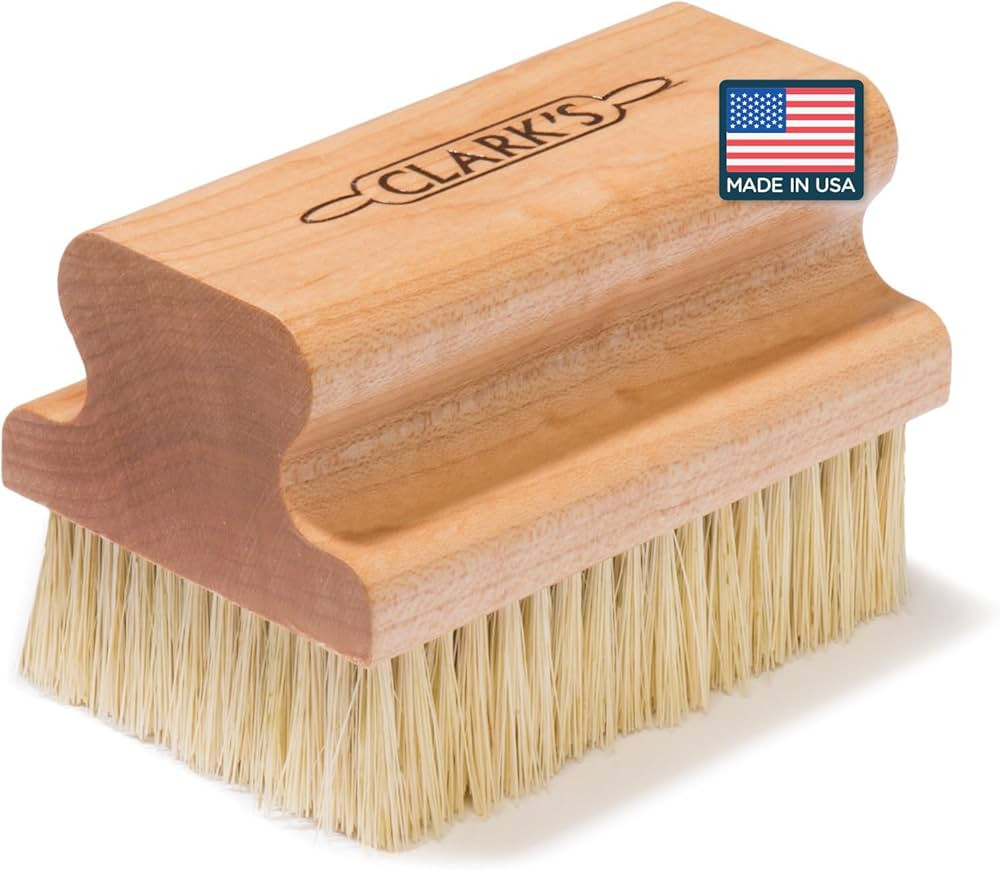 CLARK'S Cutting Board Scrub Brush - For Applying Food Grade Mineral Oil - Food Safe Wood Stain - ... | Amazon (US)