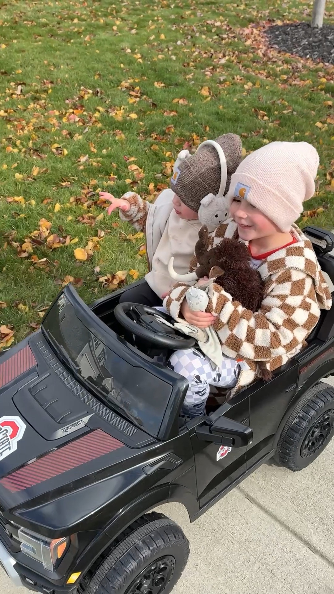 Black Friday sale on the boys ride on truck 🖤
This is the ford raptor and it’s a 2 seater 
It actually goes fast and they love it! 
Comes in other colors 
Walmart finds 


#LTKKids #LTKCyberWeek #LTKGiftGuide