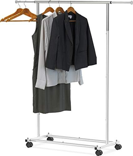 Simple Houseware Standard Rod Garment Rack | Amazon (US)